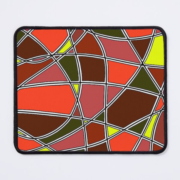 Item preview, Abstract Symphony of Curved Lines and Warm Tones designed and sold by FioreDiCiliegio.