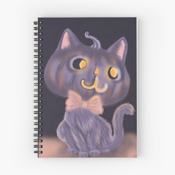 Item preview, Purring Pumpkin Cute Chibi Halloween Cat Graphic designed and sold by Florafaunaflow.