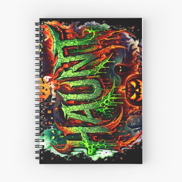 Item preview, HAUNT – Neon Green Cosmic Horror Graffiti (Halloween Art) designed and sold by NeonSpiritArt.