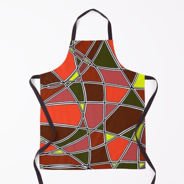 Item preview, Abstract Symphony of Curved Lines and Warm Tones designed and sold by FioreDiCiliegio.
