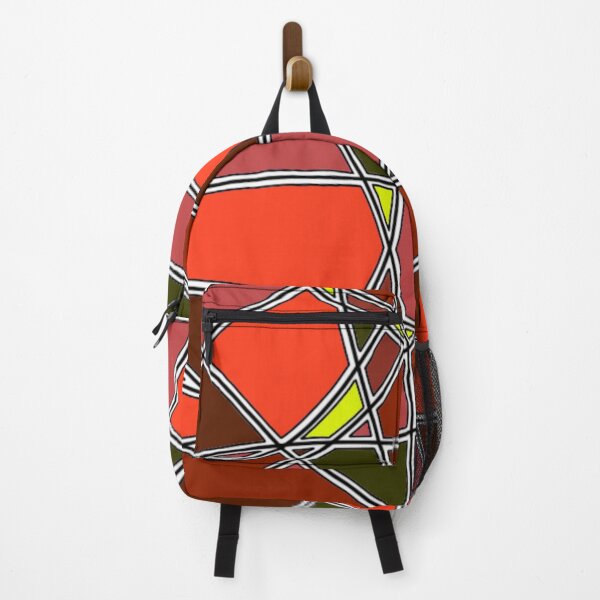 Item preview, Abstract Symphony of Curved Lines and Warm Tones designed and sold by FioreDiCiliegio.