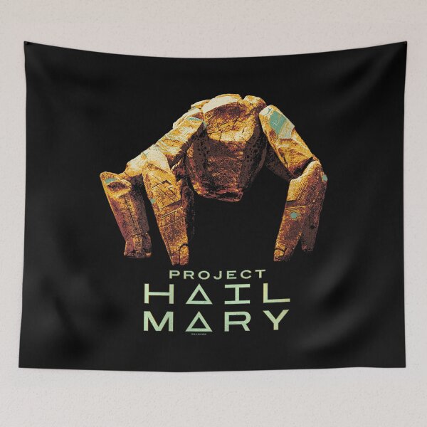 Item preview, Women's Project Hail Mary Rocky The Alien Distressed Portrait designed and sold by PonyRoniku.