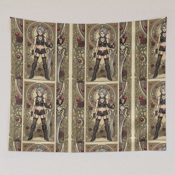 Item preview, Paine in the style of Alphonse Mucha designed and sold by Solace Sparkles.
