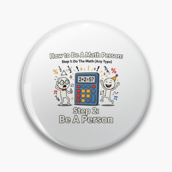 Item preview, How to Be a Math Person Funny Stick Figure designed and sold by Redgiant87x.