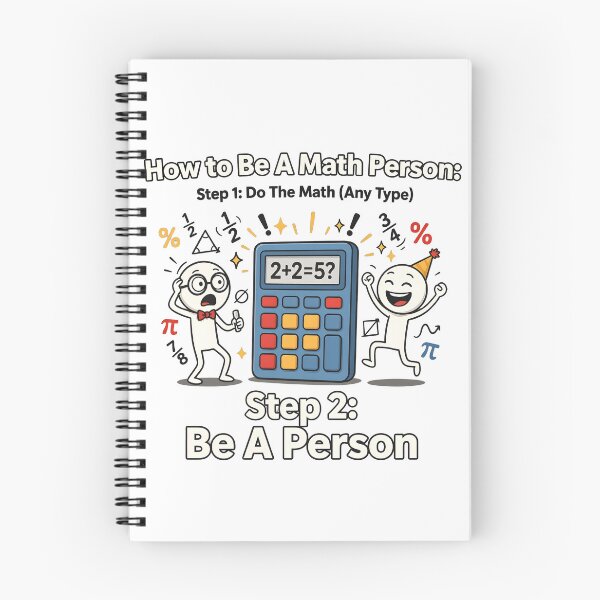 Item preview, How to Be a Math Person Funny Stick Figure designed and sold by Redgiant87x.