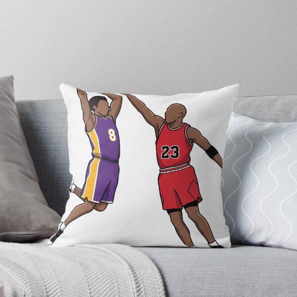 Item preview, Kobe Bryant and Michael Jordan Basketball Legends Vector Illustration Fan Art designed and sold by InGame Basketball.