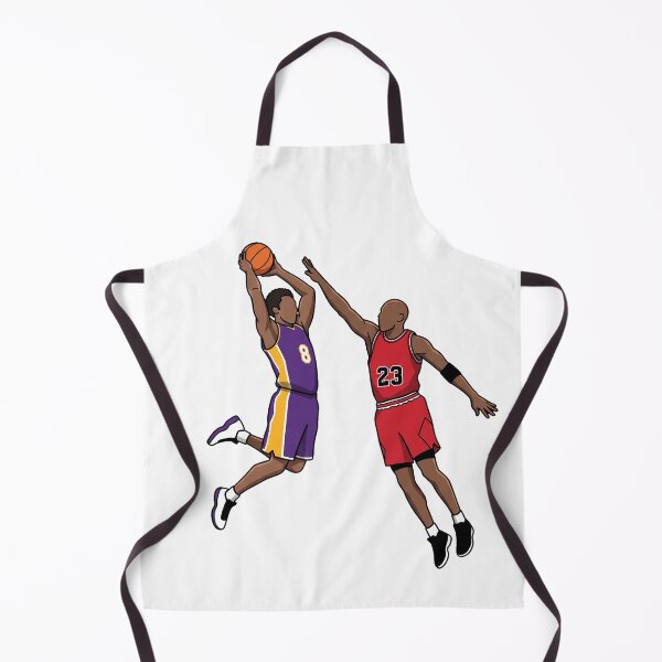 Item preview, Kobe Bryant and Michael Jordan Basketball Legends Vector Illustration Fan Art designed and sold by InGame Basketball.