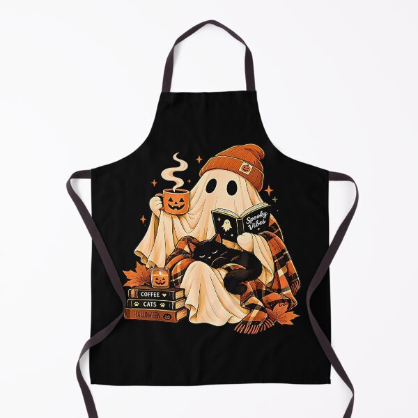 Item preview, Halloween Book Club Ghosts and Cozy Reading Vibes designed and sold by Byhergawaa.