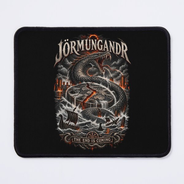 Item preview, Jörmungandr The End Is Coming – Norse World Serpent Ragnarok Viking Mythology designed and sold by R3XFORGE.