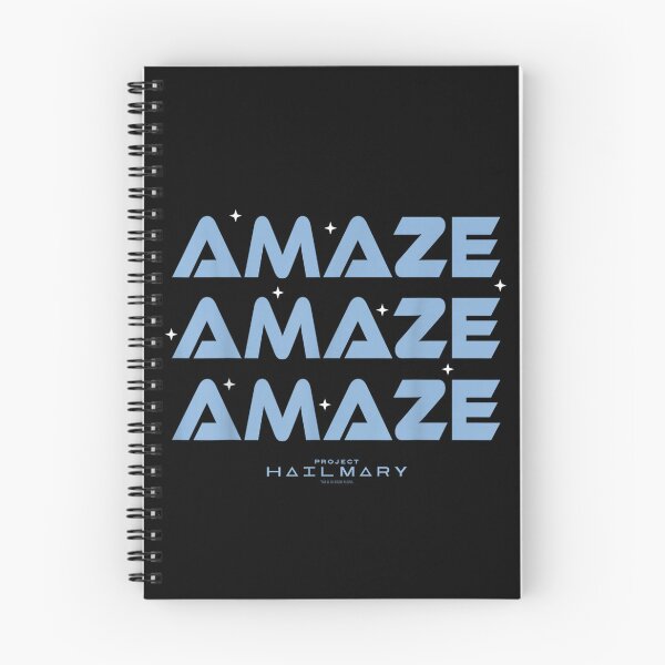 Item preview, Project Hail Mary Amaze Repeat Typography Poster designed and sold by PonyRoniku.