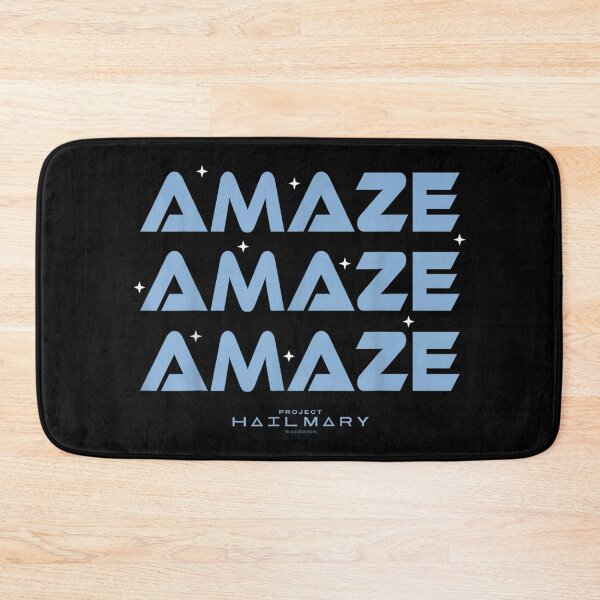 Item preview, Project Hail Mary Amaze Repeat Typography Poster designed and sold by PonyRoniku.