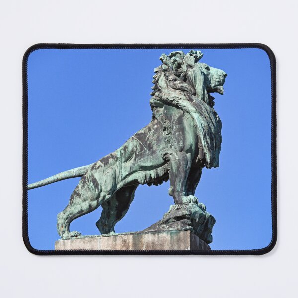 Item preview, Bronze Lion Sculpture by Rudolf Weyr on Schemerl Bridge in Vienna designed and sold by goceris.