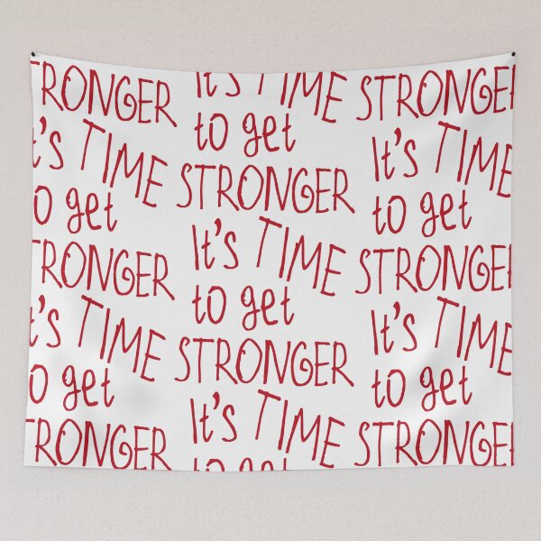 Item preview, It's Time to get Stronger designed and sold by kinpirks.