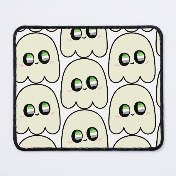Item preview, Aro-Boo – Kawaii Aromantic Pride Halloween Ghost designed and sold by Cannaxes Studio.