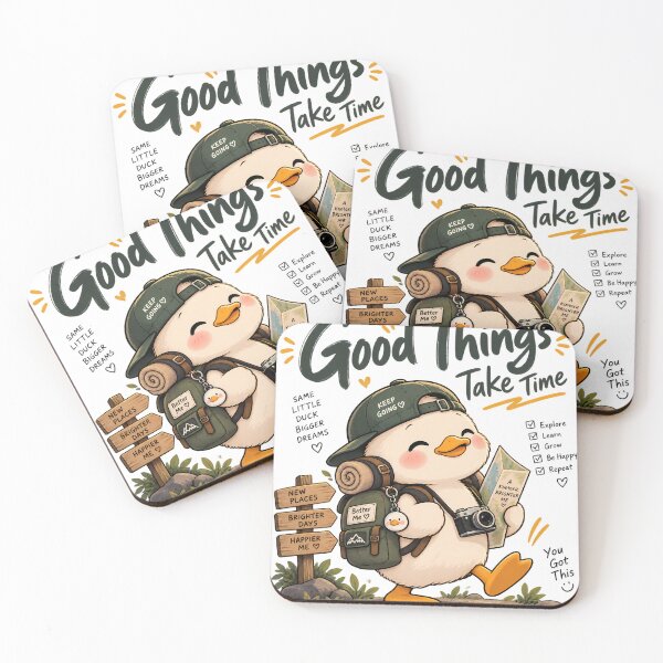Item preview, Adventure Duckling Keep Going designed and sold by GenZStickerHub1.