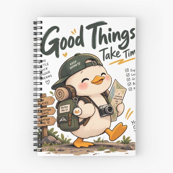 Item preview, Adventure Duckling Keep Going designed and sold by GenZStickerHub1.