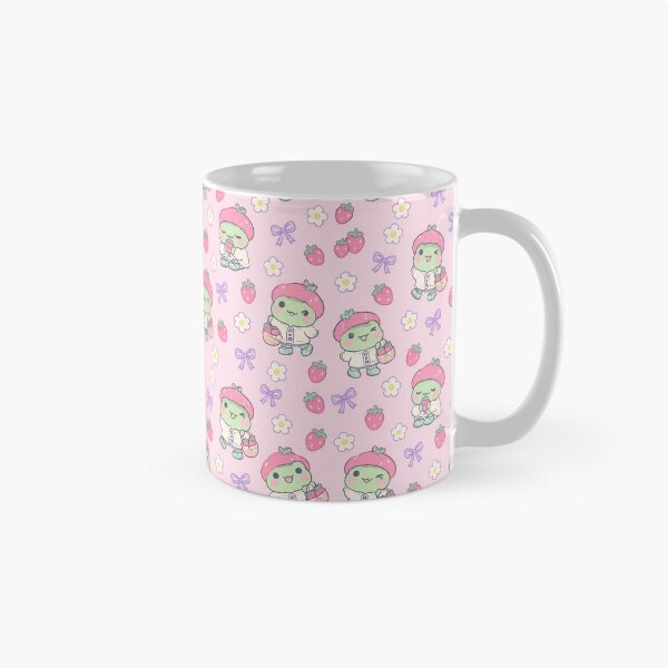 Item preview, Kawaii Frog Strawberry Beret Pattern designed and sold by Soft Berry Studio.