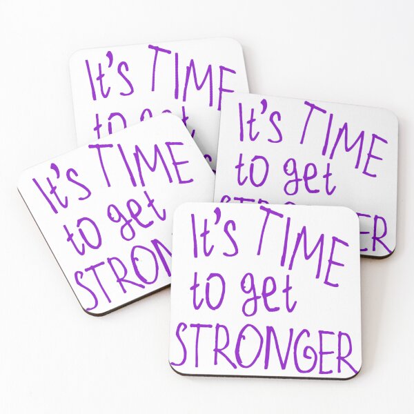 Item preview, It's Time to get Stronger designed and sold by kinpirks.