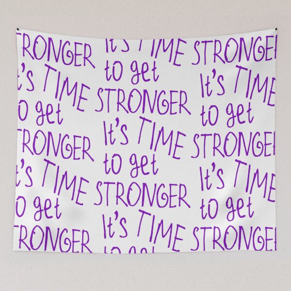 Item preview, It's Time to get Stronger designed and sold by kinpirks.