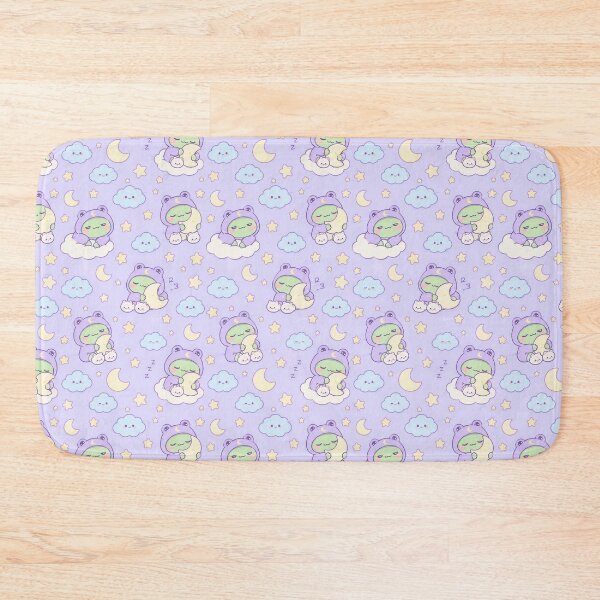 Item preview, Kawaii Frog Sleepy Moon Hoodie Pattern designed and sold by Soft Berry Studio.