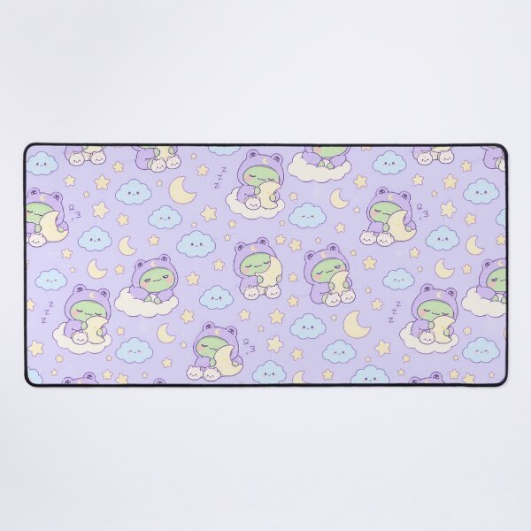 Item preview, Kawaii Frog Sleepy Moon Hoodie Pattern designed and sold by Soft Berry Studio.