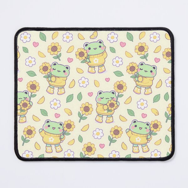 Item preview, Kawaii Frog Sunflower Boots Pattern designed and sold by Soft Berry Studio.