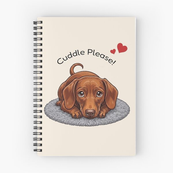 Item preview, Sausage Dog Cuddle Please designed and sold by The-NOKU-Co.