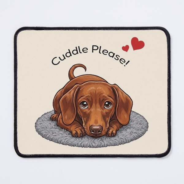 Item preview, Sausage Dog Cuddle Please designed and sold by The-NOKU-Co.
