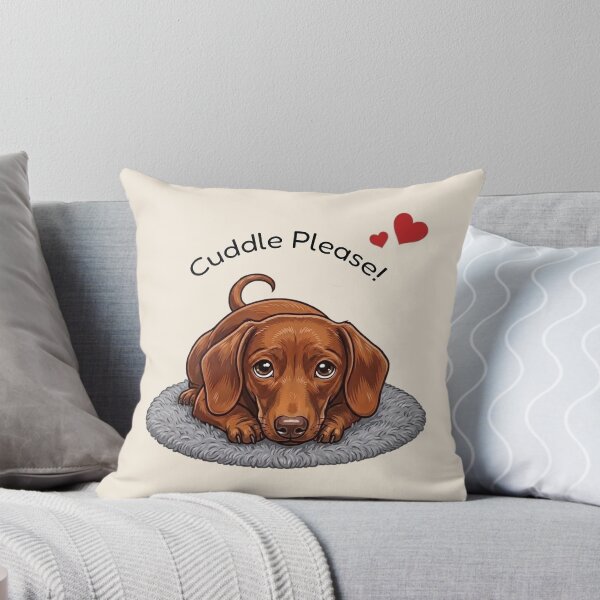 Item preview, Sausage Dog Cuddle Please designed and sold by The-NOKU-Co.