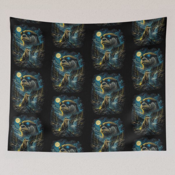 Item preview, Otter with sunglasses 90s wildlife designed and sold by aponwao.
