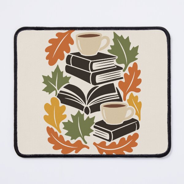 Item preview, Cozy Fall Books Coffee Autumn Reading designed and sold by MavtM.