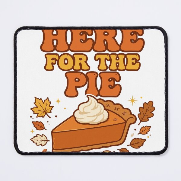 Item preview, Here For The Pie Retro Thanksgiving Shirt designed and sold by Gurrteg.