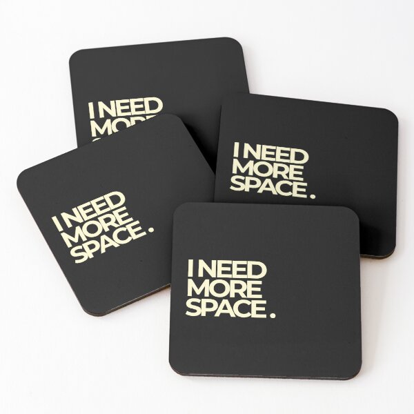 Item preview, I Need More Space Minimalist Bold Typography Quote designed and sold by Luz Oroño.