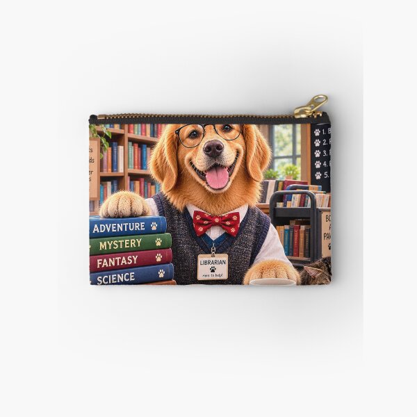 Item preview, Funny Librarian Dog Shirt – PAW-FESSIONAL Book Lover & Dog Lover Gift designed and sold by TeeVibeHaus.