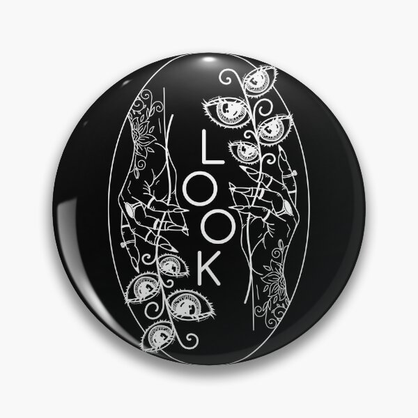 Item preview, Mystical Hands with Evil Eyes Line Art - Dark Occult Celestial Illustration designed and sold by MaryMoonArt.