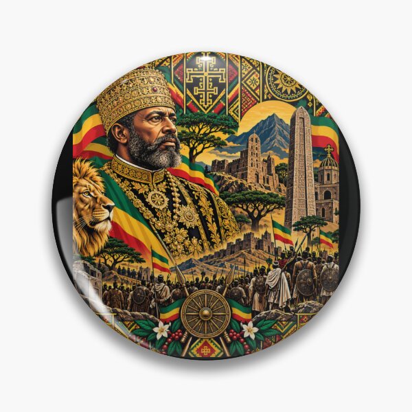 Item preview, Ethiopia, king Minilik  designed and sold by Abelfashion.