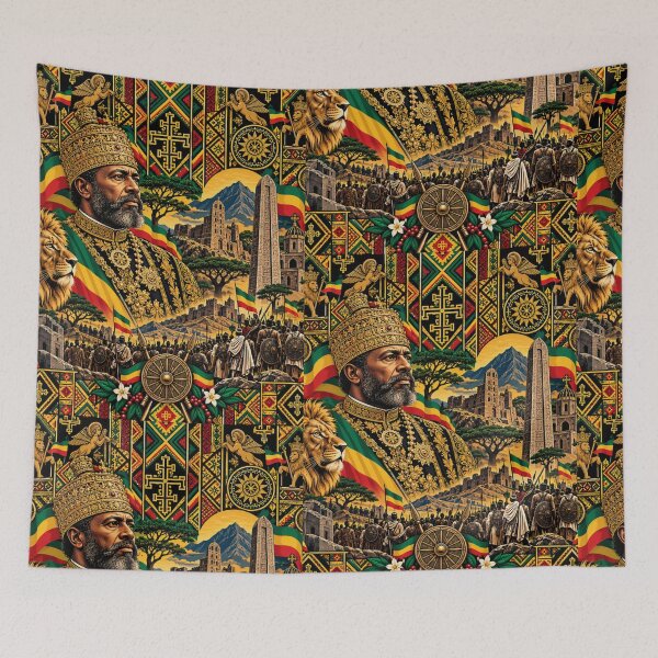 Item preview, Ethiopia, king Minilik  designed and sold by Abelfashion.