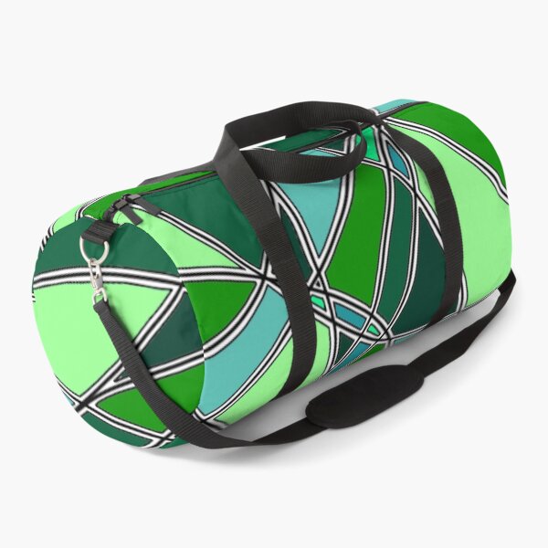 Item preview, Abstract Symphony of Curved Lines and Cool Green Tones designed and sold by FioreDiCiliegio.