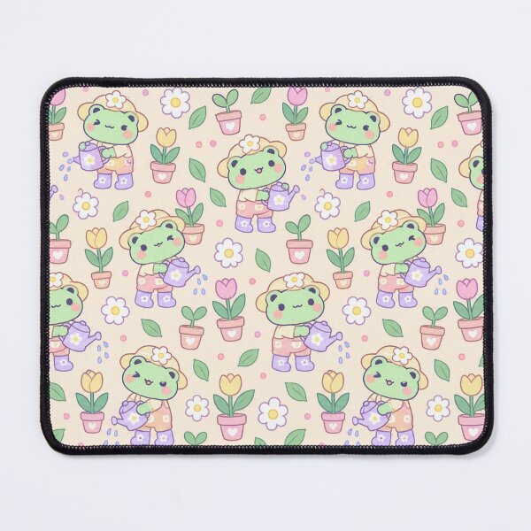 Item preview, Kawaii Frog Little Gardener Pattern designed and sold by Soft Berry Studio.