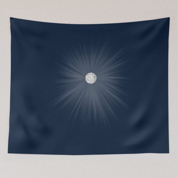 Item preview, Realistic Full Moon Detailed Celestial Lunar Artwork designed and sold by SaraPixels.