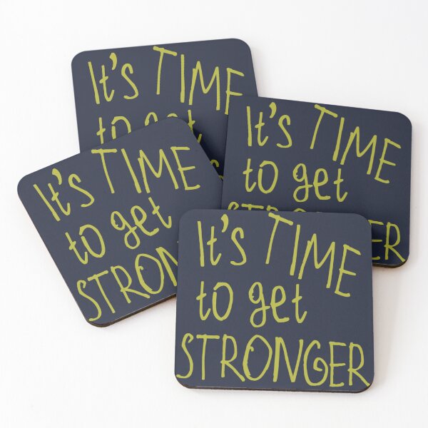Item preview, It's Time to get Stronger designed and sold by kinpirks.