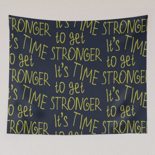 Item preview, It's Time to get Stronger designed and sold by kinpirks.