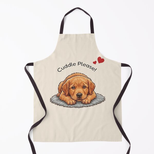 Item preview, Cute Golden Retriever Cuddle Please designed and sold by The-NOKU-Co.