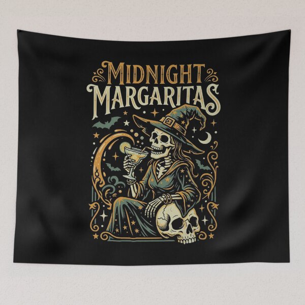 Item preview, Midnight Margaritas Witchy Halloween - Midnight Margaritas - Spooky Margarita - Witch Cocktail designed and sold by dancymantil.
