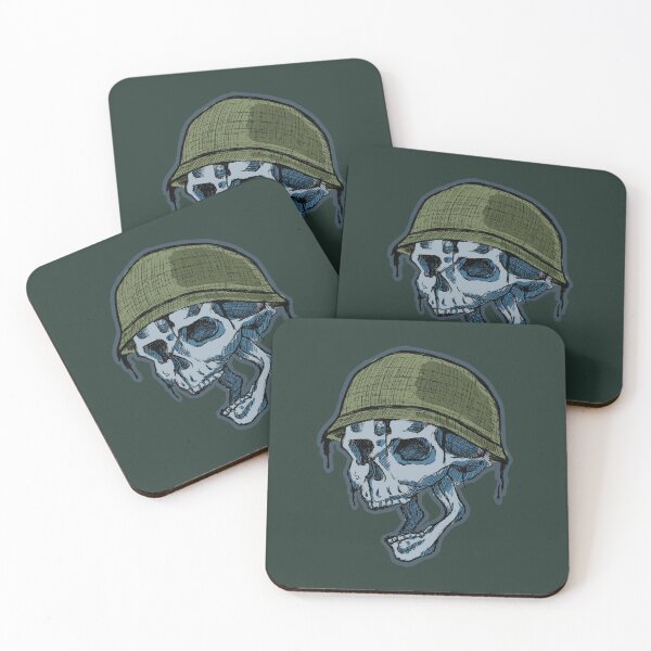 Item preview, Helmet Skull | Dark Military Illustration | Gothic War Art designed and sold by Half Mess.