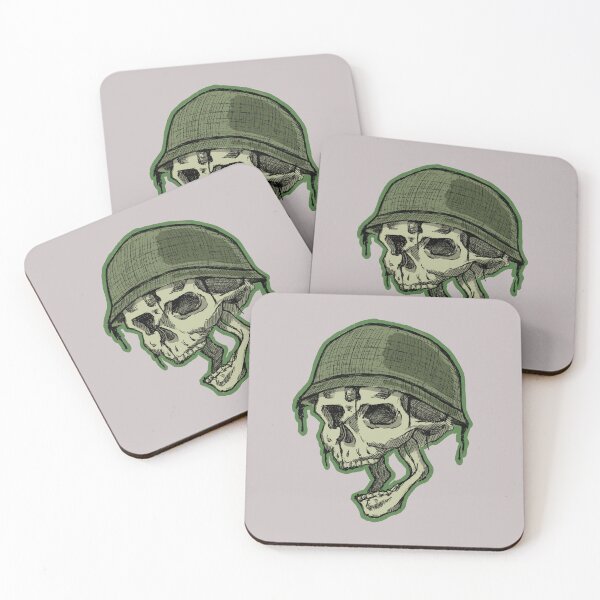 Item preview, Helmet Skull | Dark Military Illustration | Gothic War Art designed and sold by Half Mess.