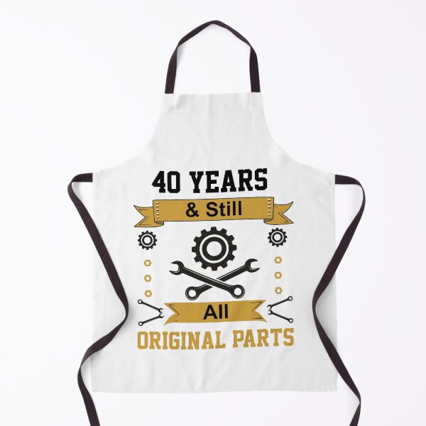 Item preview, 40 Years Still All Original Parts Funny Birthday Art    designed and sold by CreativeCrest.