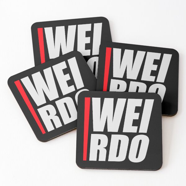 Item preview, Weirdo Crazy Funny Weird Quote For Proud Weirdos designed and sold by shirt-o-mat.