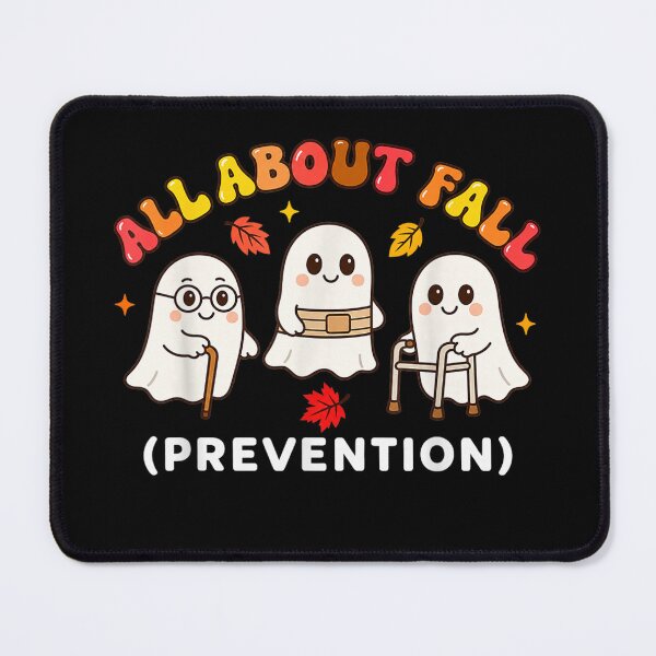 Item preview, All About Fall Prevention Funny Ghost Fall Halloween Season designed and sold by PonyRoniku.
