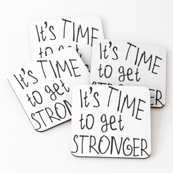 Item preview, It's Time to get Stronger designed and sold by kinpirks.